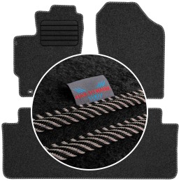 Toyota Yaris III 2011-2019 Veliūriniai kilimėliai MAX-DYWANIK