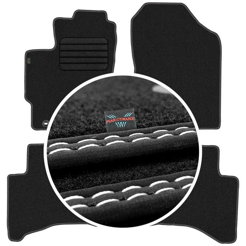 Toyota Yaris III Hybrid 2011-2019 Veliūriniai kilimėliai MAX-DYWANIK