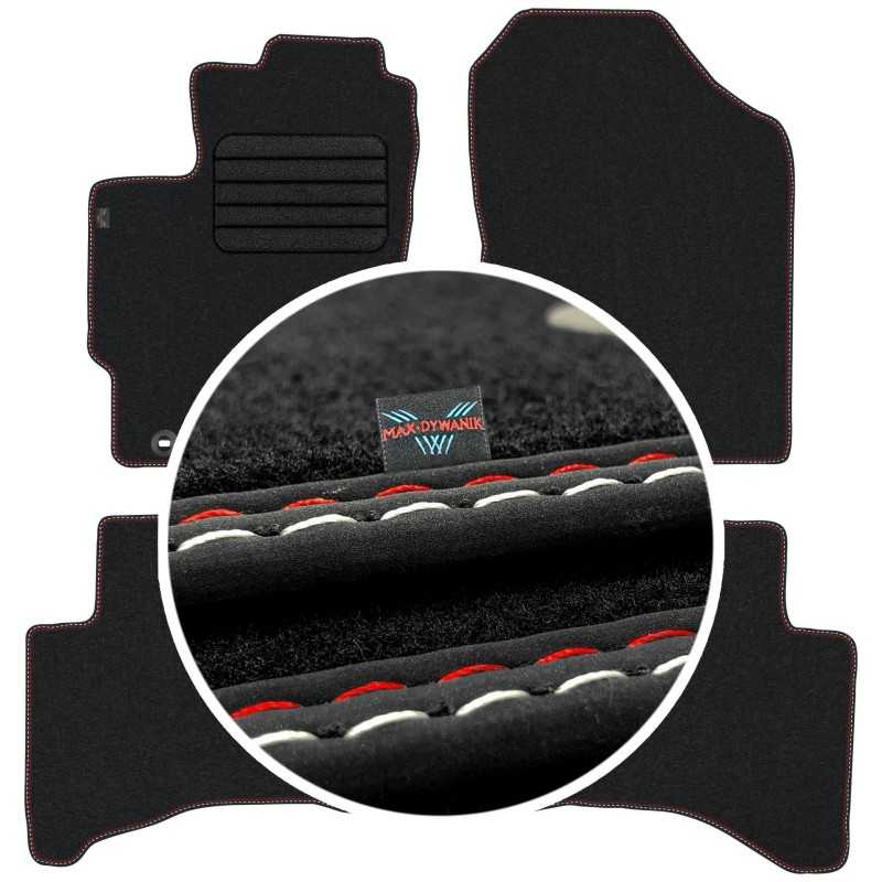 Toyota Yaris III Hybrid 2011-2019 Veliūriniai kilimėliai MAX-DYWANIK