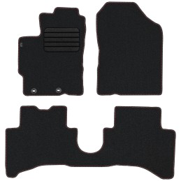 Toyota Yaris III Hybrid 2011-2019 Veliūriniai kilimėliai MAX-DYWANIK