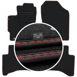 Toyota Yaris III Hybrid 2011-2019 Veliūriniai kilimėliai MAX-DYWANIK