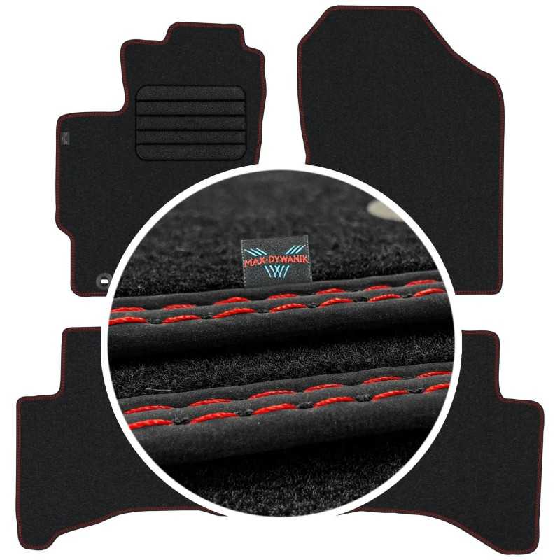 Toyota Yaris III Hybrid 2011-2019 Veliūriniai kilimėliai MAX-DYWANIK