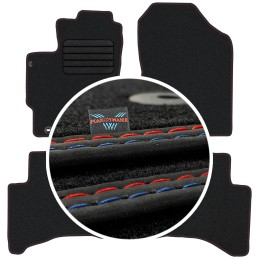 Toyota Yaris III Hybrid 2011-2019 Veliūriniai kilimėliai MAX-DYWANIK