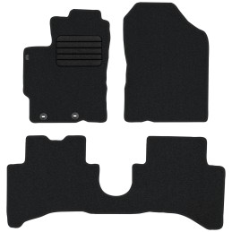 Toyota Yaris III Hybrid 2011-2019 Veliūriniai kilimėliai MAX-DYWANIK