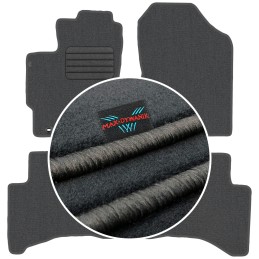 Toyota Yaris III Hybrid 2011-2019 Veliūriniai kilimėliai MAX-DYWANIK