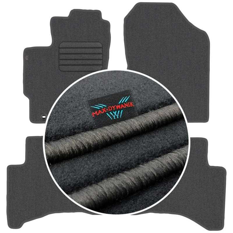 Toyota Yaris III Hybrid 2011-2019 Veliūriniai kilimėliai MAX-DYWANIK