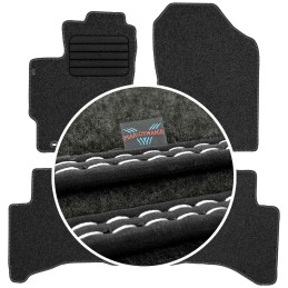 Toyota Yaris III Hybrid 2011-2019 Veliūriniai kilimėliai MAX-DYWANIK