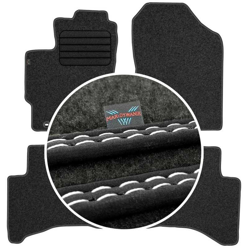 Toyota Yaris III Hybrid 2011-2019 Veliūriniai kilimėliai MAX-DYWANIK