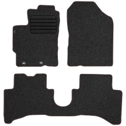 Toyota Yaris III Hybrid 2011-2019 Veliūriniai kilimėliai MAX-DYWANIK