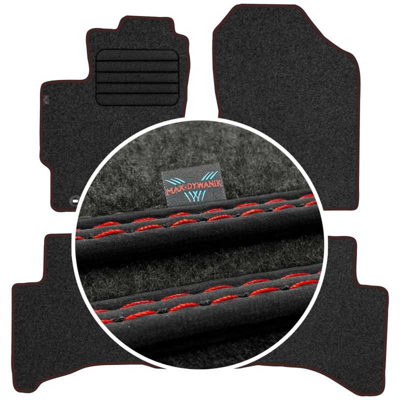 Toyota Yaris III Hybrid 2011-2019 Veliūriniai kilimėliai MAX-DYWANIK