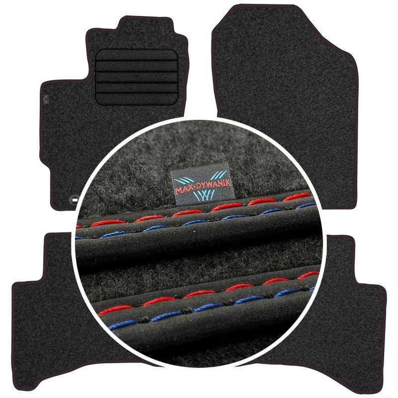 Toyota Yaris III Hybrid 2011-2019 Veliūriniai kilimėliai MAX-DYWANIK