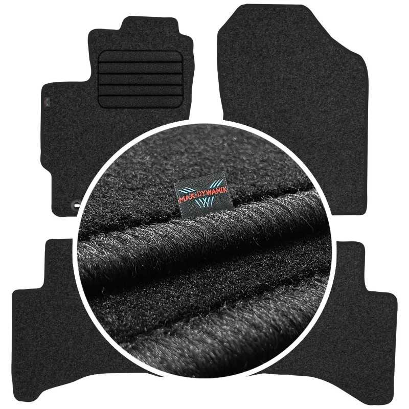 Toyota Yaris III Hybrid 2011-2019 Veliūriniai kilimėliai MAX-DYWANIK