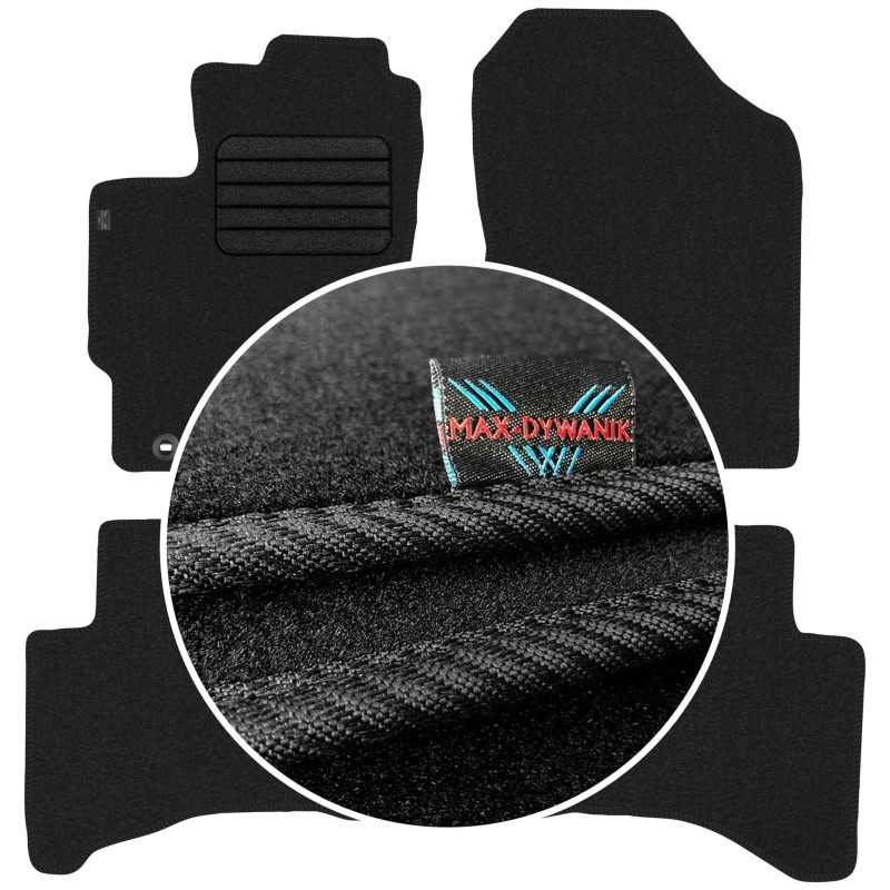 Toyota Yaris III Hybrid 2011-2019 Veliūriniai kilimėliai MAX-DYWANIK