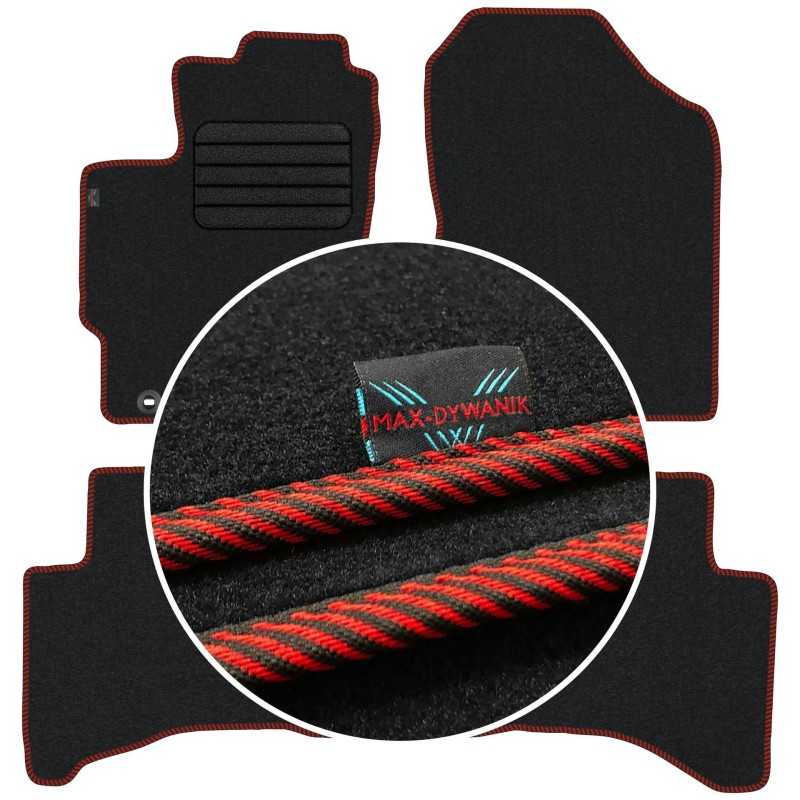 Toyota Yaris III Hybrid 2011-2019 Veliūriniai kilimėliai MAX-DYWANIK