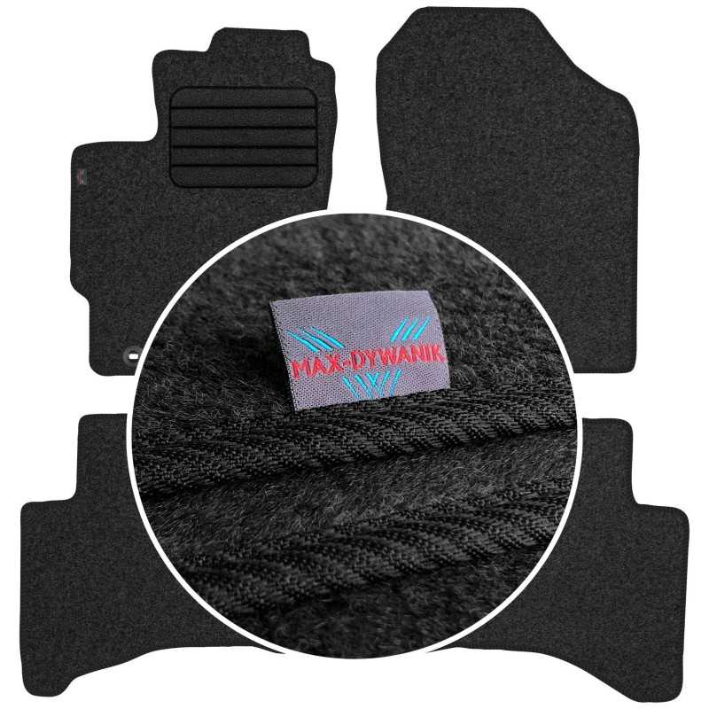 Toyota Yaris III Hybrid 2011-2019 Veliūriniai kilimėliai MAX-DYWANIK