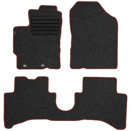 Toyota Yaris III Hybrid 2011-2019 Veliūriniai kilimėliai MAX-DYWANIK