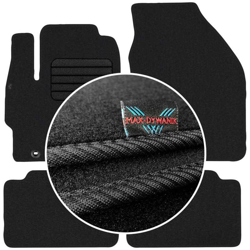 Toyota Yaris IV 2020- Veliūriniai kilimėliai MAX-DYWANIK