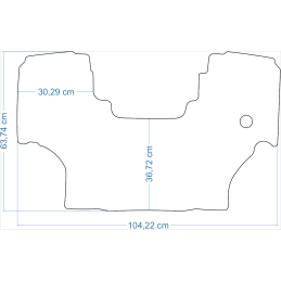 Tym 475 traktoriaus kilimėliai 48363
