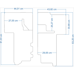 Ursus C-360 traktoriaus kilimėliai 50201