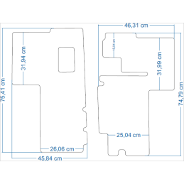 Ursus C-360 traktoriaus kilimėliai 50202
