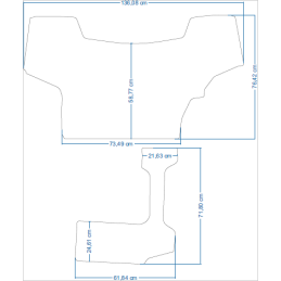 Valtra A Series / Valtra G Series Traktorių kilimėliai 48296