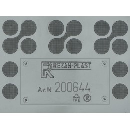 Volkswagen Amarok II pikapas 2022- Guminiai kilimėliai REZAW 200644