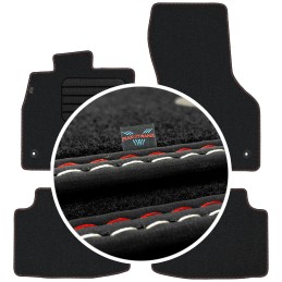 Volkswagen Arteon 2017- MAX-DYWANIK veliūriniai kilimėliai