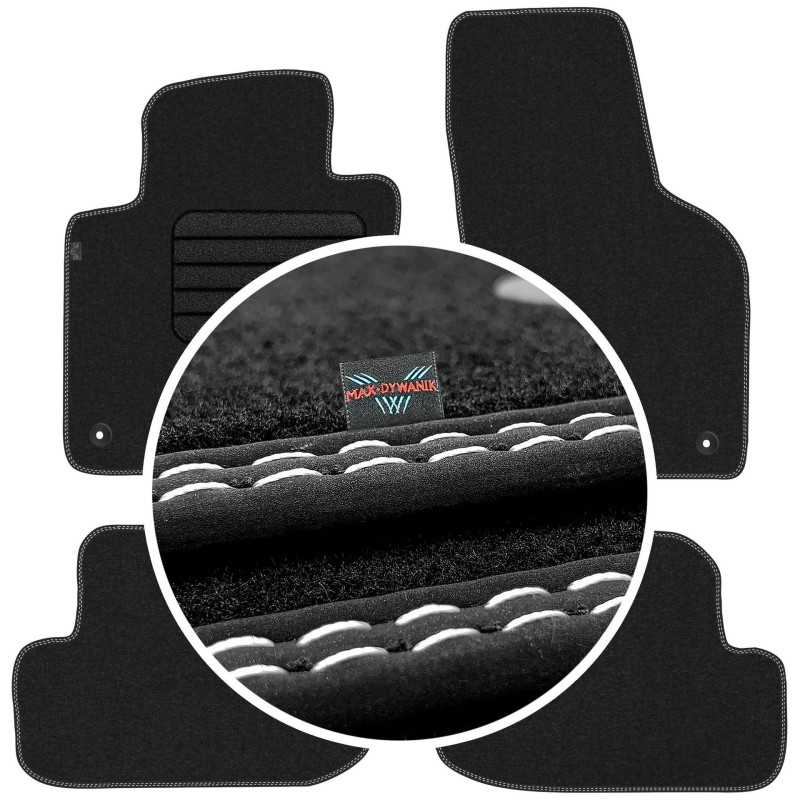 Volkswagen Beetle 2012-2019 Veliūriniai kilimėliai MAX-DYWANIK