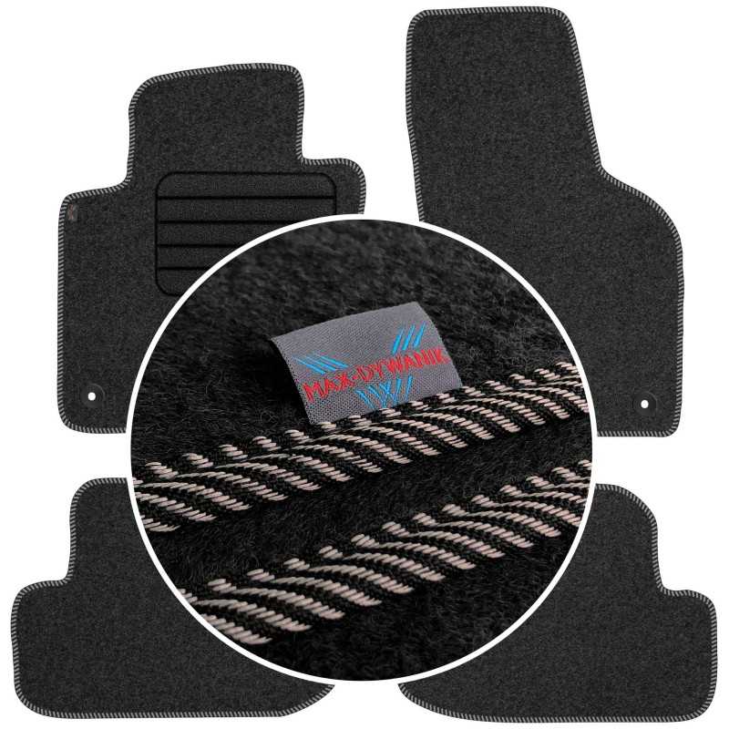 Volkswagen Beetle 2012-2019 Veliūriniai kilimėliai MAX-DYWANIK