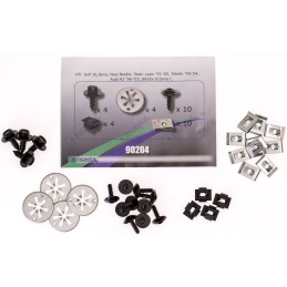 Volkswagen Bora 1998-2005 Variklio dangtelio laikikliai ROMIX 90204