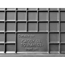 Volkswagen Caddy III 2003-2020 Guminiai kilimėliai DOMA 212818