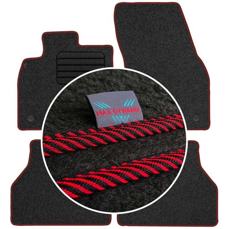 Volkswagen Caddy IV 2020- MAX-DYWANIK veliūriniai kilimėliai