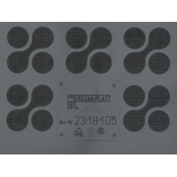 Volkswagen Caddy IV Kombivan 5os 2021- bagažinės kilimėlis REZAW 2318105