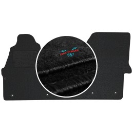 Volkswagen Crafter I 3 asmenų 2006-2016 Veliūriniai kilimėliai MAX-DYWANIK