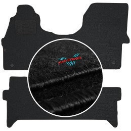 Volkswagen Crafter I 6 vietų 2006-2016 Veliūriniai kilimėliai MAX-DYWANIK