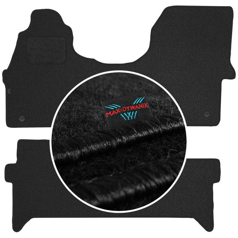 Volkswagen Crafter I 6 vietų 2006-2016 Veliūriniai kilimėliai MAX-DYWANIK