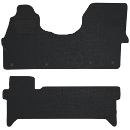 Volkswagen Crafter I 6 vietų 2006-2016 Veliūriniai kilimėliai MAX-DYWANIK