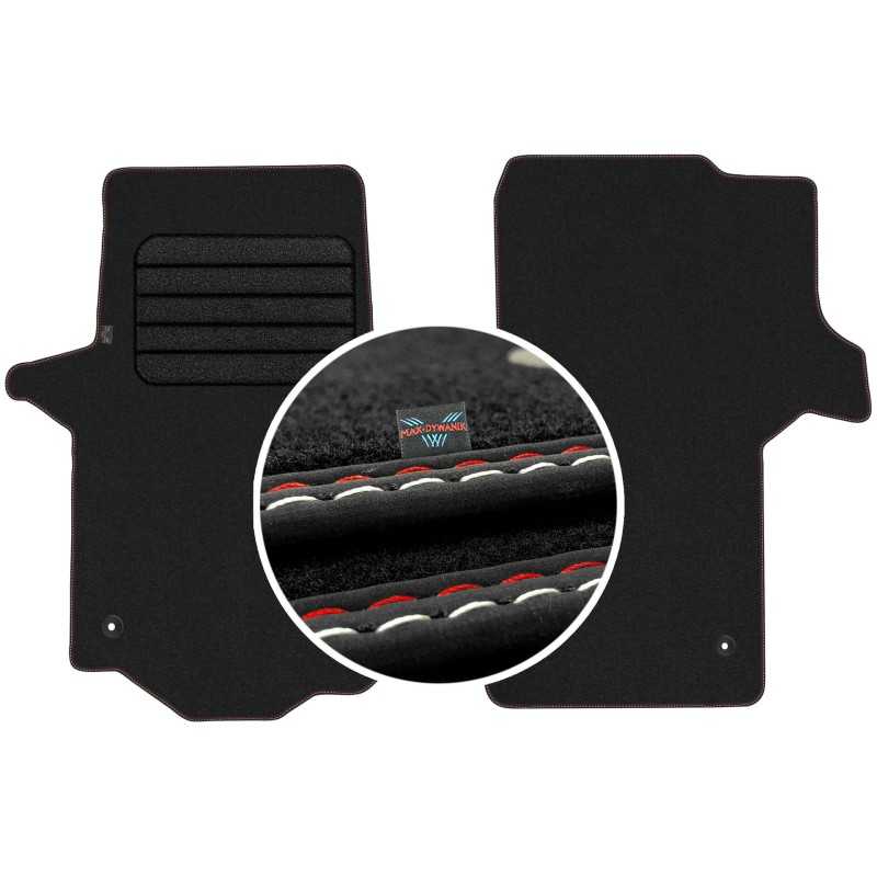 Volkswagen Crafter II 2016- Veliūriniai kilimėliai MAX-DYWANIK