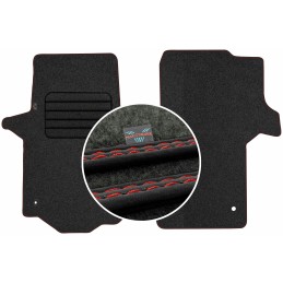 Volkswagen Crafter II 2016- Veliūriniai kilimėliai MAX-DYWANIK