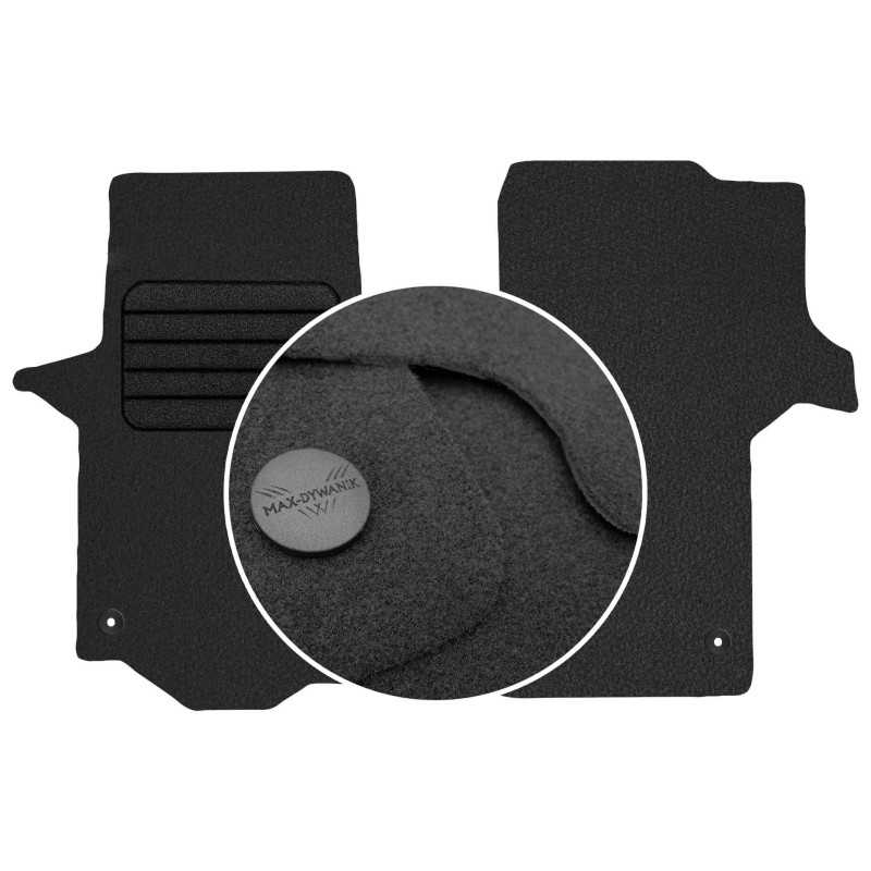 Volkswagen Crafter II 2016- Veliūriniai kilimėliai MAX-DYWANIK