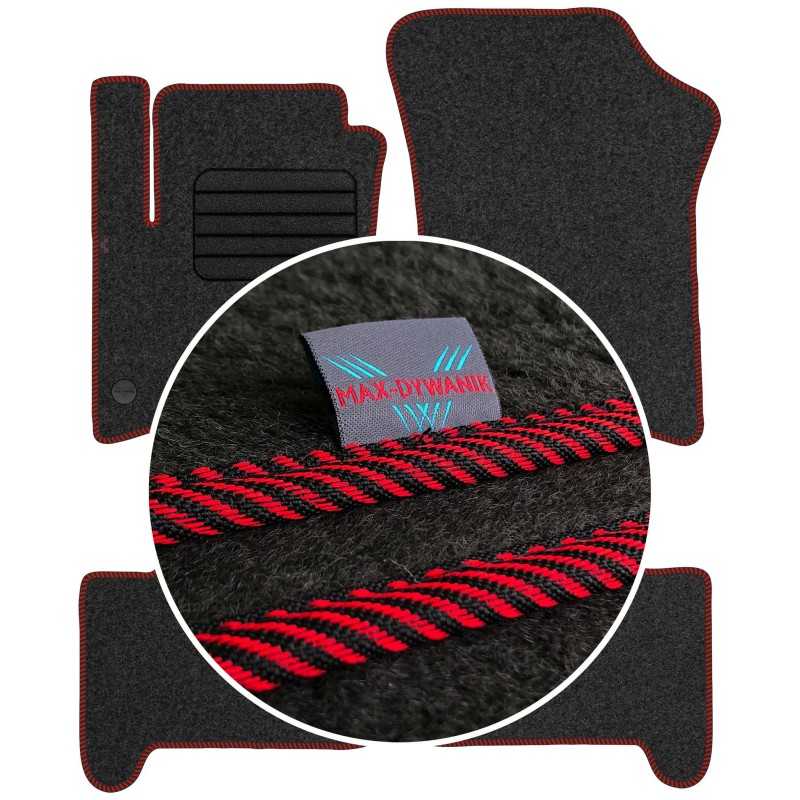 Volkswagen e-Up 2020- MAX-DYWANIK veliūriniai kilimėliai