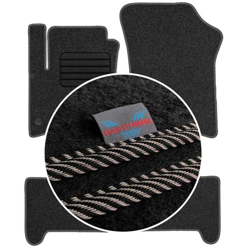 Volkswagen e-Up 2020- MAX-DYWANIK veliūriniai kilimėliai