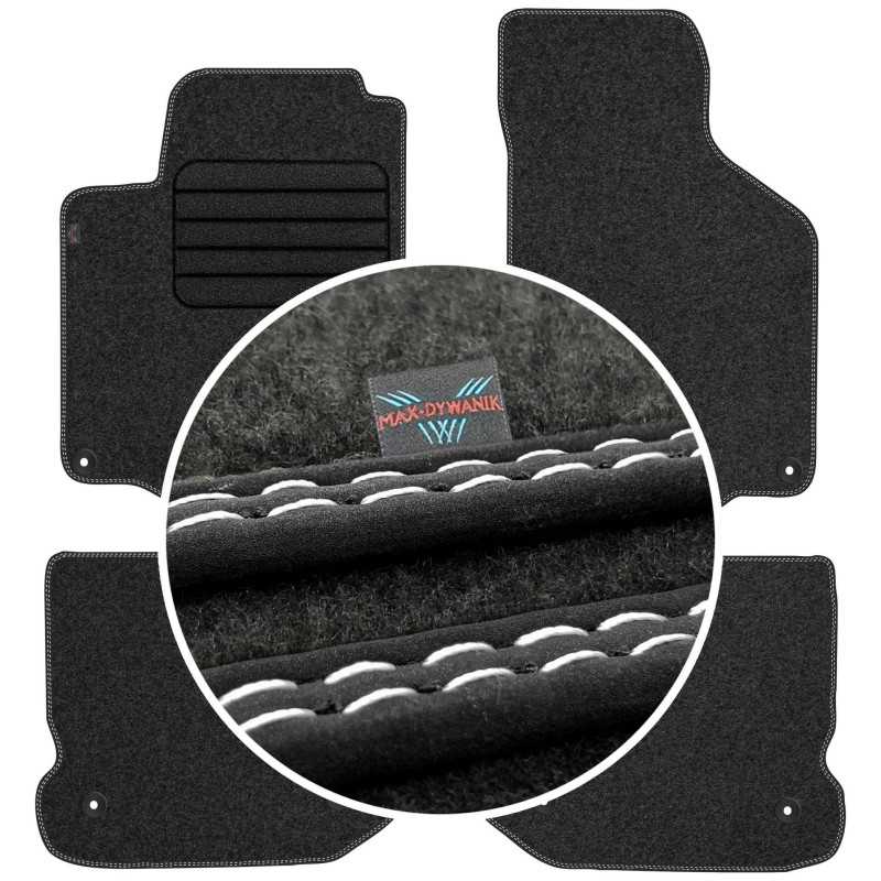 Volkswagen Golf IV 1997-2003 Veliūriniai kilimėliai MAX-DYWANIK