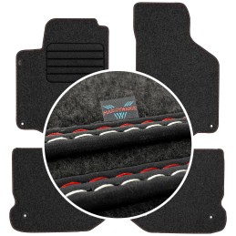 Volkswagen Golf IV 1997-2003 Veliūriniai kilimėliai MAX-DYWANIK