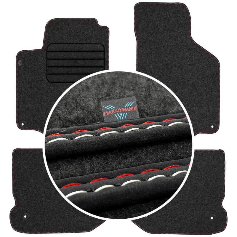 Volkswagen Golf IV 1997-2003 Veliūriniai kilimėliai MAX-DYWANIK