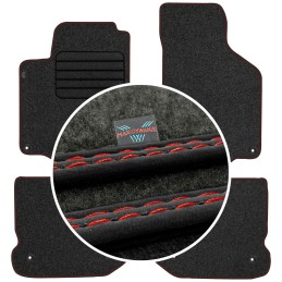 Volkswagen Golf IV 1997-2003 Veliūriniai kilimėliai MAX-DYWANIK