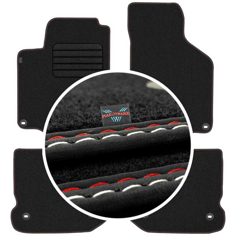 Volkswagen Golf IV 1997-2003 Veliūriniai kilimėliai MAX-DYWANIK