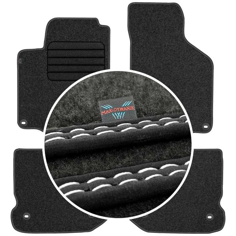 Volkswagen Golf IV 1997-2003 Veliūriniai kilimėliai MAX-DYWANIK