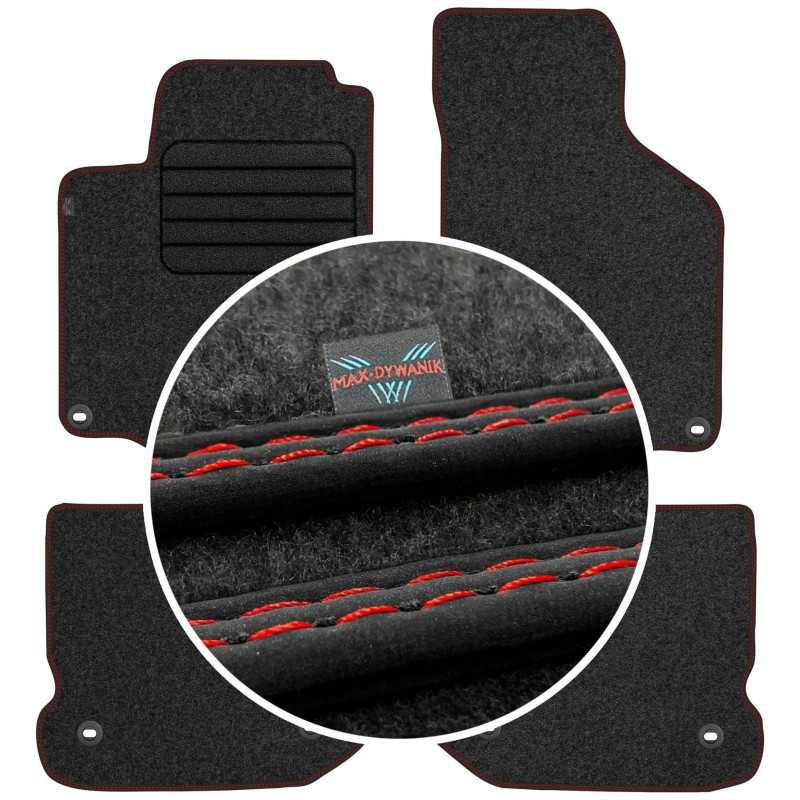 Volkswagen Golf IV 1997-2003 Veliūriniai kilimėliai MAX-DYWANIK