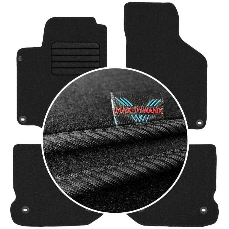 Volkswagen Golf IV 1997-2003 Veliūriniai kilimėliai MAX-DYWANIK